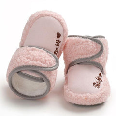 Cozy Winter Toddler Shoes for Newborns Aged 0-1 Years - Soft and Warm Footwear