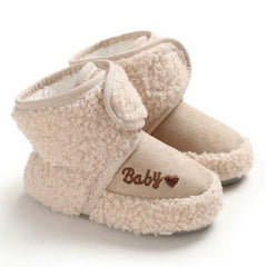 Cozy Winter Toddler Shoes for Newborns Aged 0-1 Years - Soft and Warm Footwear