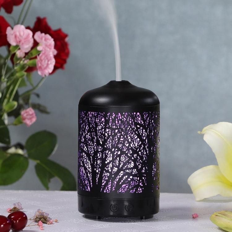 Colorful LED Metal Tree Aroma Diffuser and Humidifier with Ultrasonic Sterilization