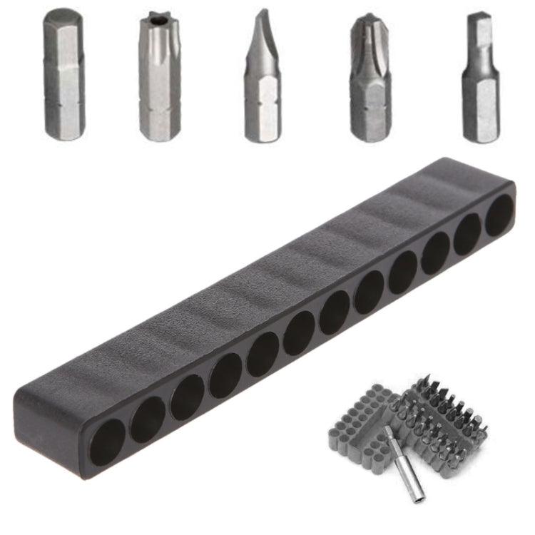 Hex Shank Bit Holder and Organizer Set with Storage Card - 4 Pieces