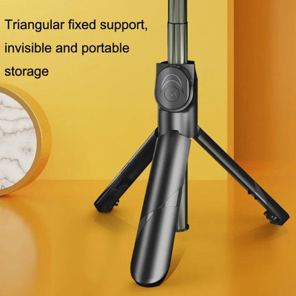 Compact Tripod Selfie Stick for Daily Photo Adventures - portable triangular fixed support tripod and selfie stick for steady everyday photos