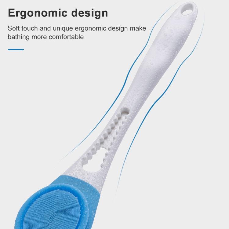 Electric Adjustable Automatic Spa Massage Brush with Long Handle for Deep Skin Cleansing