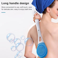 Electric Adjustable Automatic Spa Massage Brush with Long Handle for Deep Skin Cleansing