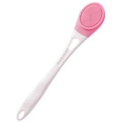 Electric Adjustable Automatic Spa Massage Brush with Long Handle for Deep Skin Cleansing Pink