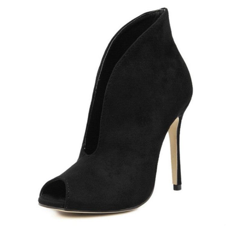 Chic Women's High Heel Pointed Stiletto Boots