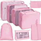 8 In 1 Cosmetic Bag / Pink