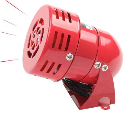 Mini Alarm Buzzer for Everyday Safety and Security Alerts - red metal compact siren for home and small office intrusion and emergency alerts