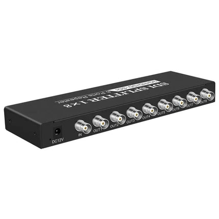 SDI Video Distribution Amplifier with 1 Input and 8 Outputs | Syndmart