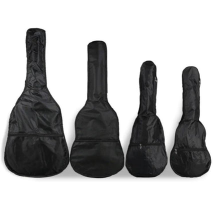 Durable Guitar Bag for Everyday Travel and Protection - black waterproof Oxford cloth guitar cases for commute, rain and dust protection, accessory pockets