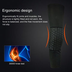 Breathable Honeycomb Knee Pads for Sports - Anti-Collision and Anti-Fall Protection