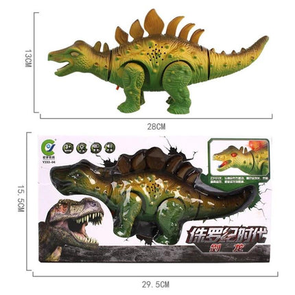 Dinosaur Toy for Kids' Imaginative Home Playtime Fun - green light and sound walking dinosaur toy for indoor creative play