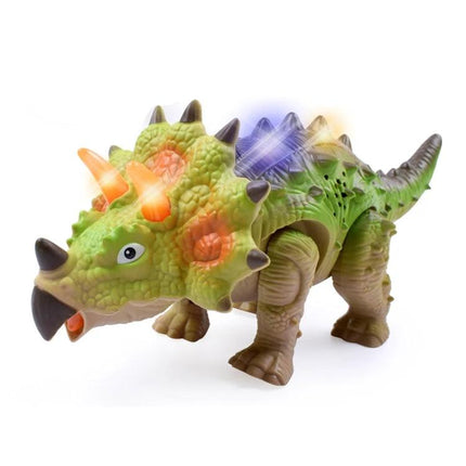 Dinosaur Toy for Kids' Imaginative Home Playtime Fun - green light-up sound dinosaur toy for indoor imaginative play