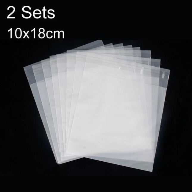 Matte CPE Self-Sealed Bags for Electronics Packaging and Protection - clear 10x18cm matte CPE bags for dust and moisture protection