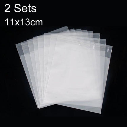 Matte CPE Self-Sealed Bags for Electronics Packaging and Protection – clear 11x13cm pack of resealable matte CPE bags for shipping smartphones, tablets, jewelry