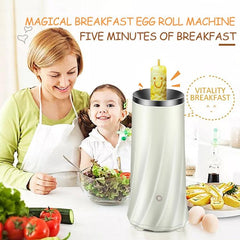 Electric Multifunctional Egg Roll Maker and Omelette Machine - Automatic Breakfast Tool