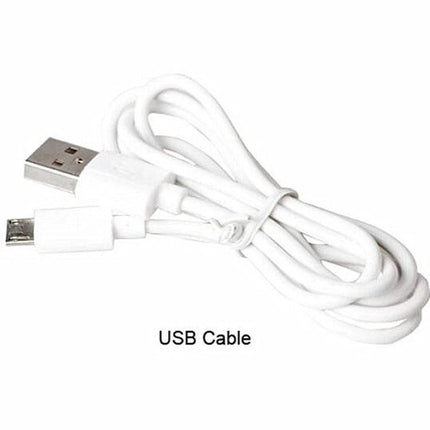 Smart Home Controller for Remote Device Management - white USB charging and data cable for controller connectivity