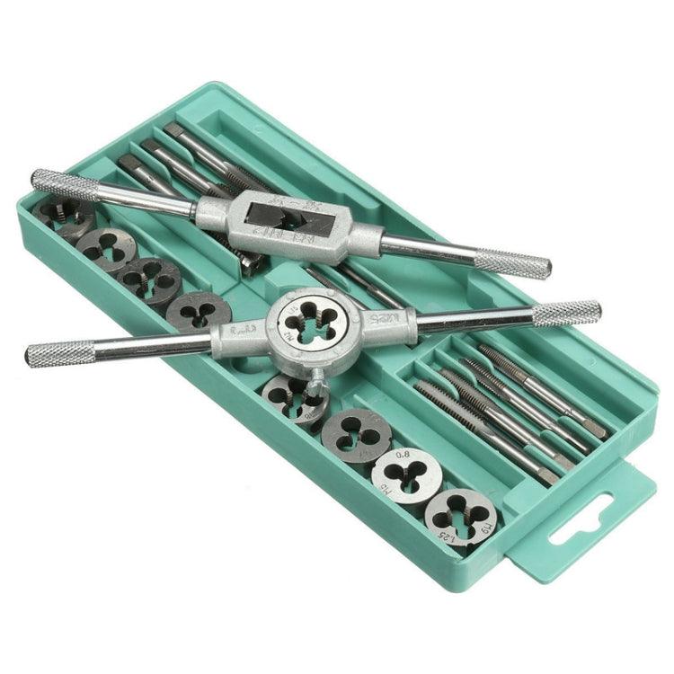 Precision Alloy Steel Tapping and Die Set - 20 & 40-Piece Options for Expert Threading