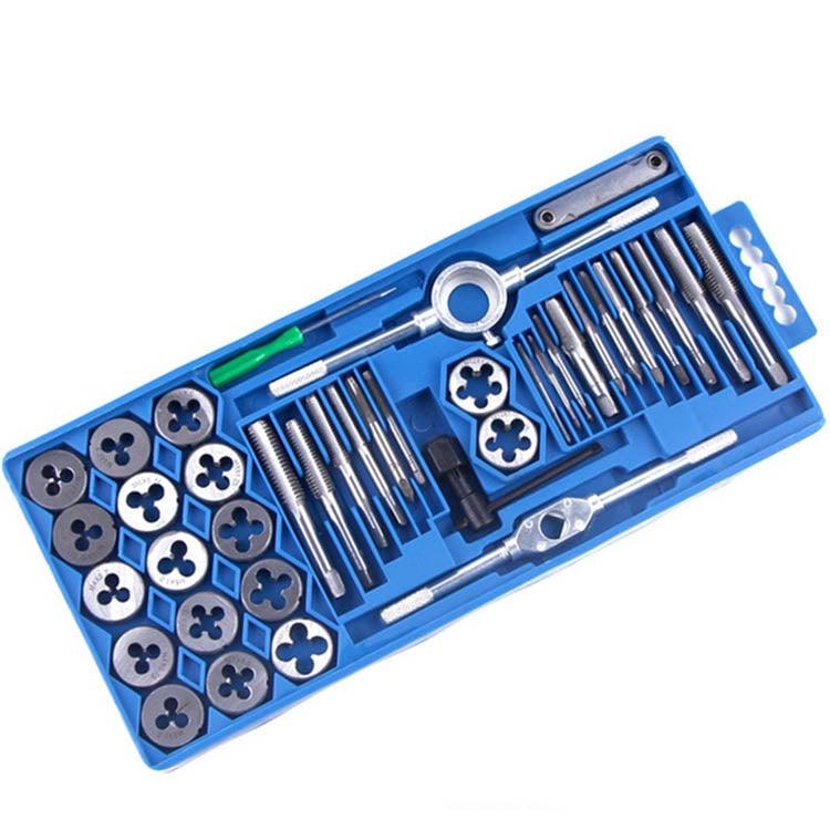 Precision Alloy Steel Tapping and Die Set - 20 & 40-Piece Options for Expert Threading 40 In 1