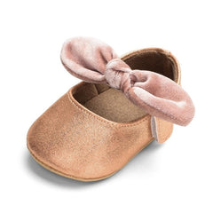 Princess-Themed Soft Cloth Prewalker Shoes for Baby Girls