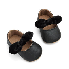 Chaussures pour bébé fille et tout-petit, chaussures en tissu doux pour nouveau-né, chaussures de princesse, chaussures plates