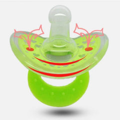 Silicone Soft Round Head Pacifier for Babies - Tear-Resistant and Sleep-Friendly