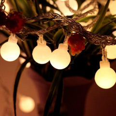 LED Waterproof Decorative Ball Light String for Indoor and Outdoor Festivities