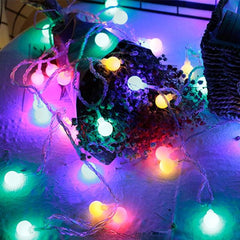 LED Waterproof Decorative Ball Light String for Indoor and Outdoor Festivities