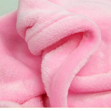 Elephant Hooded Cape Bath Towel For Babies 100x75cm soft pink coral velvet hooded baby towel plush quick-dry 100x75 cm