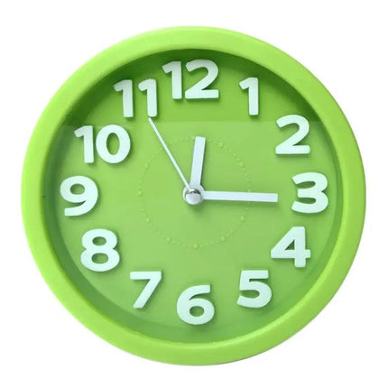 Round Alarm Clock Silent For Kids Bedroom Everyday Use