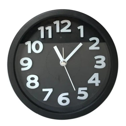Round Alarm Clock Silent For Kids Bedroom Everyday Use