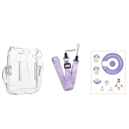 Fujifilm Instax Mini 11 Protective Case with Strap and Stickers