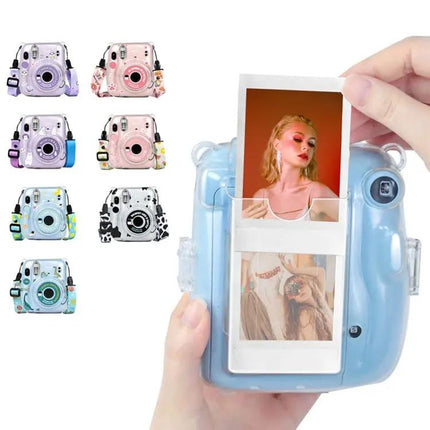 Fujifilm Instax Mini 11 Protective Case with Strap and Stickers | Syndmart