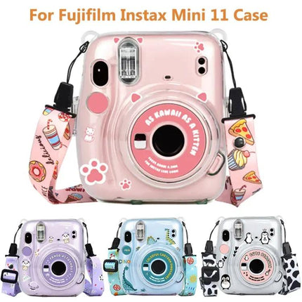 Fujifilm Instax Mini 11 Protective Case with Strap and Stickers | Syndmart