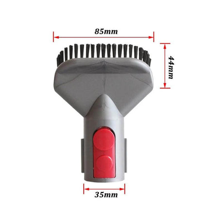 Dust Brush Replacement For Vacuum Cleaners Cleaning Tool - replacement brush head for Dyson V7 V8 V10, 32mm fitting, 105×82mm compact brush