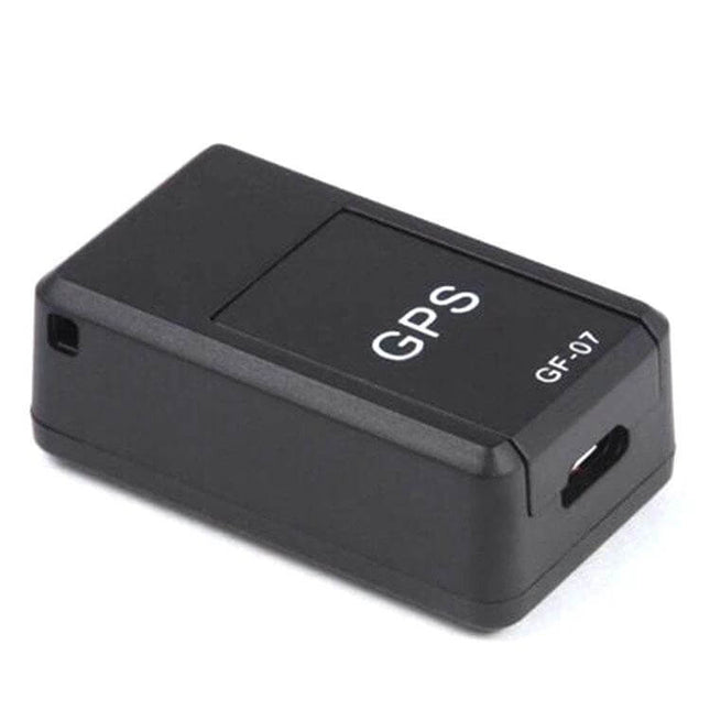 Portable GF07 GPS Tracker for Anti-Lost Monitoring with Magnetic Attachment small black GF07 GPS unit for keys wallets and pets