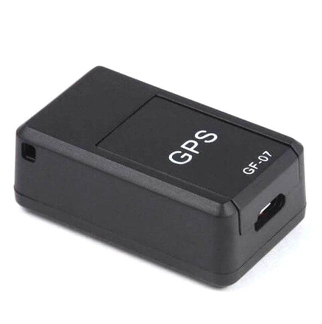 Portable GF07 GPS Tracker for Anti-Lost Monitoring with Magnetic Attachment small black GF07 GPS unit for keys wallets and pets