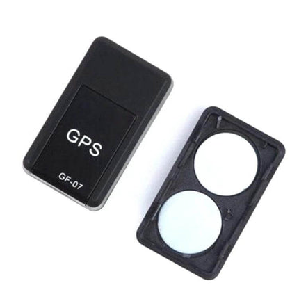 Portable GF07 GPS Tracker for Anti-Lost Monitoring with Magnetic Attachment compact black GPS unit with magnetic pads