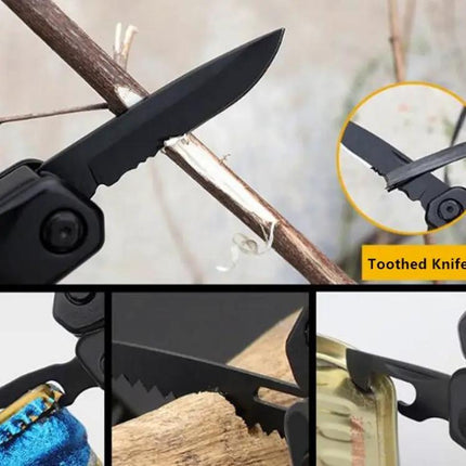 Outdoor Camping Survival Tool Foldable Pocket Plier 15 In 1 | Syndmart