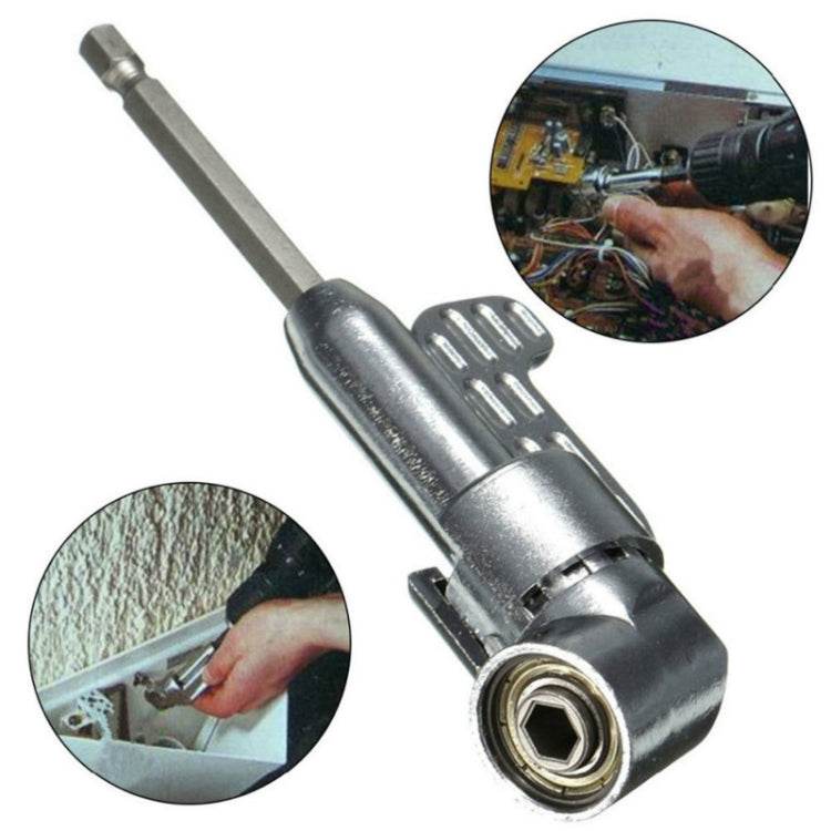 105 Degree Long Handle Right Angle Corner Drill Holds Screwdriver Bit, Screwdriver Bit - Syndmart