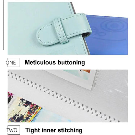96 Photo PU Leather Album For Polaroid 3 Inch Prints