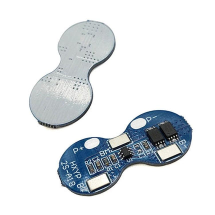 18650 Lithium Battery Protection Board for 7.4V and 8.4V Use compact PCB for DIY 7.4V/8.4V battery packs preventing overcharge and short circuits