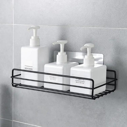 Wrought Iron Wall Shelf For Bathroom Storage | Syndmart