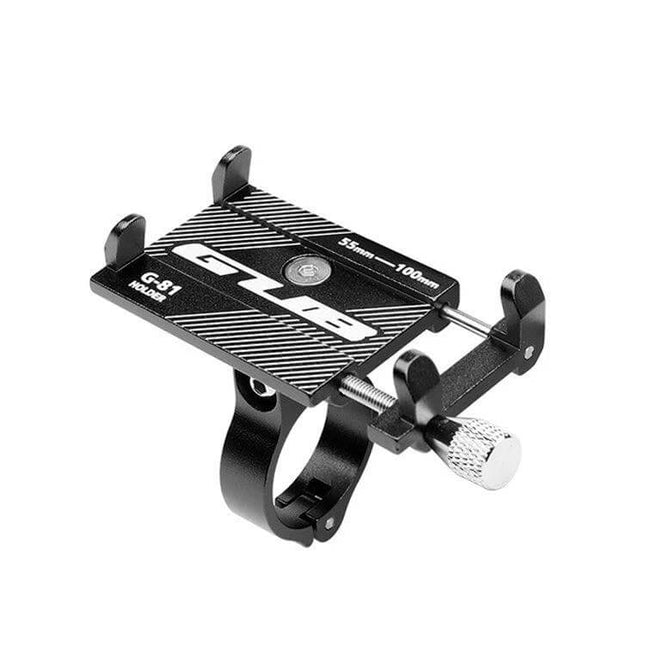 G-81 Bicycle Phone Mount 55-100mm Clamp for Navigation compact all-aluminum bike phone holder with 55–100mm adjustable clamp