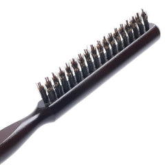 Sandalwood Pointed Bristle Comb for Hair Styling and Grooming