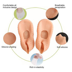 Silicone Beach Socks with Heel Guard and Moisturizing Benefits