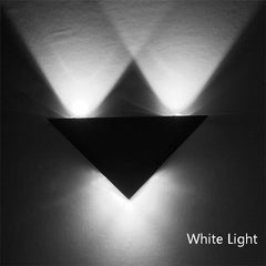 Modern LED Triangle Wall Sconce for Stylish Interior Lighting