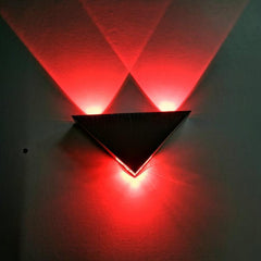 Modern LED Triangle Wall Sconce for Stylish Interior Lighting