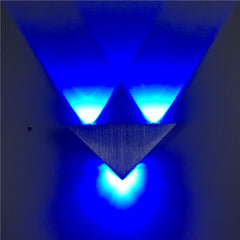 Modern LED Triangle Wall Sconce for Stylish Interior Lighting