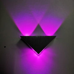 Modern LED Triangle Wall Sconce for Stylish Interior Lighting