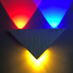 Modern LED Triangle Wall Sconce for Stylish Interior Lighting